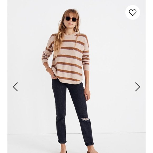 Madewell Westlake Striped Pullover Sweater - Picture 3 of 3